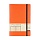 Ежедневник недатированный Megapolis soft (оранжевый, А5, 144х212мм, 136л)