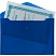 превью Папка-конверт на кнопке Attache Economy A4 синяя 200 мкм (10 штук в упаковке)
