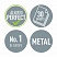 превью Дырокол LEITZ «NeXXt WOW», металлический, средний, на 30 листов, перламутровый металлик