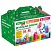 превью Пластилин-тесто для лепки BRAUBERG KIDS, 34 шт., 1700 г, 2 стека, 10 формочек, 4 штампика, 1 скалка, 10 пакетиков для хранения