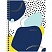 превью Тетрадь 80л., А5, клетка на гребне GreenwichLine «Stylish abstraction», матовая ламинация, тиснение фольгой, 70г/м2