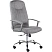 превью Кресло для руководителя Easy Chair СН-277 Бостон серое (ткань, металл)