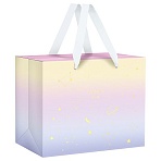Пакет-коробка подарочный 27×20×13см MESHU «Universe», фольга, матовая ламинация