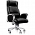 превью Кресло для руководителя Easy Chair 545 ML черное (кожа/металл)
