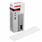 Пружины для переплета пластиковые ProMEGA Office 12мм  прозрачные