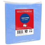 Салфетки протирочные нетканые многоразовые HACCPER LS «Blue», 10 шт., 40×40 см, 80 г/м2