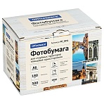 Фотобумага А6 (100×150) для стр. принтеров OfficeSpace, 180г/м2 (500л) глянцевая односторонняя
