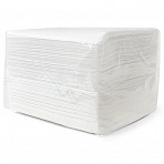 Салфетки бумажные Luscan Professional 20×20 см белые 1-слойные 27 пачек в упаковке