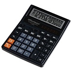 Калькулятор настольный OfficeSpace, 12 разрядов, двойное питание, 143×190×29мм, черный