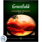 Чай Greenfield Golden Ceylon (черный фольгир., 100пак/уп)