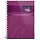 Бизнес-тетрадь Проф-пресс Лиловый офис А5 120 листов фиолетовая в клетку на спирали (205×155 мм)