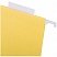 превью Подвесная папка OfficeSpace Foolscap (365×240мм), желтая