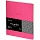 Тетрадь 48л. А5, клетка, ЛАЙТ, кожзам, Greenwich Line «Summerfest», неон. розовый, тон. блок