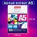 превью Бумага для цветной лазерной печати А5ПЛОТНАЯ 160 г/м2100 л. BRAUBERG DIGITAL145% (CIE)116408