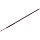 Кисть художественная синтетика бордовая Гамма «Вернисаж», плоскоовальная №2, длинная ручка