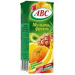 Нектар АВС мультифруктовый слим 0.2л