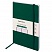 превью Блокнот А5 (130×210 мм), BRAUBERG ULTRA, под кожу, 80 г/м2, 96 л., клетка, темно-зеленый