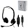 Гарнитура проводная Logitech Headset H340 (981-000475)