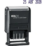 Датер автомат. пласт. S220 шрифт 4мм месяц букв. (аналог 4820)Colop