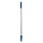 Рукоятка FBK цельнолитая типа моноблок 1500мм, полипропилен, синяя 29904-2