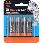 Батарейка BigTech Professional АA/LR6 бл/4шт