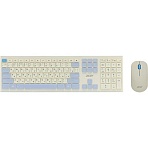 Набор клавиатура+мышь Acer OCC205(ZL. ACCEE.00C)/белый/голубой/slim