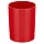 Подставка-стакан СТАММ «Лидер», пластиковая, круглая, красная