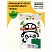 превью Аппликация из песка и цветной фольги ТРИ СОВЫ «Панда», с раскраской, пакет с европодвесом