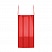 превью Лоток для бумаг вертикальный СТАММ «Фаворит», тонированный красный, ширина 90мм
