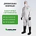 превью Комбинезон одноразовый с капюшоном Lakeland SafeGard 76 белый 45 г/кв.м (размер 58-62, XXL, ES428)