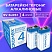 превью Батарейки алкалиновые КОМПЛЕКТ 4 шт., CROMEX Alkaline, Крона 9V (6LR61, 6LF22, 1604A), короб