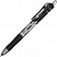 превью Ручка гелевая автоматическая Attache Hammer черная (толщина линии 0.5 мм)