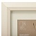 превью Рамка 15×21 см с паспарту 10×15 см небьющаяся, аналог IKEA, багет 26 мм, МДФ, BRAUBERG «Zool», цвет слоновая кость