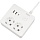 Удлинитель Power Cube, 2р с/з вык.,3USB, 3500 Вт, 16А, 1.9 м, 3×1.0 (белый)