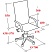 превью Кресло MT_Sit Air-180/Km00/Wh00/K15cL(M09. B23. G18. W01), черный, хром