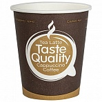 Стакан одноразовый TasteQuality бумажный разноцветный (200 мл, 75 штук в упаковке)