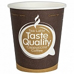Стакан одноразовый TasteQuality бумажный разноцветный (200 мл, 75 штук в упаковке)