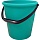 Ведро 10 л хозяйственное пластиковое зеленое
