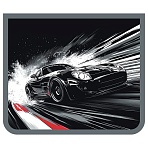 Папка для тетрадей 1 отделение, ArtSpace «Speed», А5, пластик, на молнии