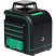 превью Лазерный уровень ADA Cube 2-360 Green Professional Edition самовыравнивающийся (А00534)