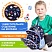 превью Рюкзак BRAUBERG KIDS PLAY детский, 1 отделение, 3 кармана, «In space», 29×23х12 см