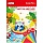 Картон цветной Комус Класс ColorPics 10л 10цв А4 мелован.. папка