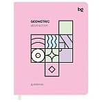 Дневник 1-11 кл. 48л. (Лайт) BG «Geometry. Pink», иск. кожа, выборочный лак, печать, ляссе