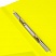 превью Папка с металлическим скоросшивателем и внутренним карманом BRAUBERG «Neon», 16 мм, желтая, до 100 листов, 0.7 мм