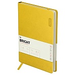 Ежедневник датированный 2025г., B5, 176л., твердый переплет, кожзам, BG «Bright. Yellow», карман