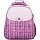Ранец №1School Basic Fashion твид розовый, 2 отд., эргоном. спинка
