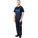 Полукомбинезон летний муж. л23-ПК син/вас (р.44-46) 182-188 (серия Л)