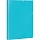 Папка на резинках Комус А4, т. -синяя, с карманом СD/визитки