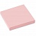 превью Блок самоклеящийся (стикер) BRAUBERG, 76×76 мм, 100 л., розовый