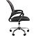 превью Кресло EChair-304LT TC ткань черн/сетка серый, хром